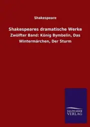 Shakespeares Dramatische Werke by William Shakespeare (German) Paperback Book