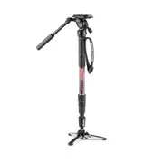 Manfrotto Element MII Video Monopod w Fluid Base Foldable Feet