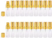 Atomizer Glass bottle Spray Bottle, 3ml Refillable Fragrance Perfume Mini Fin...