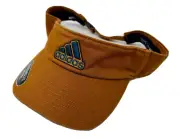 NEW! adidas Men's CLIMALITE Ultimate Golf/Pickleball Visor-Burnt Sienna/Navy