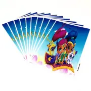 10 Pack Blue Shimmer and Shine Loot Bags Treat Bags