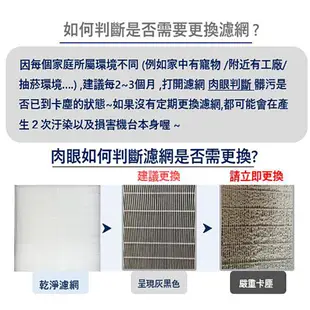 適用3M超優淨型空氣清淨機專用2合1含活性碳HEPA替換濾網濾芯 MFAC-01F MFAC01