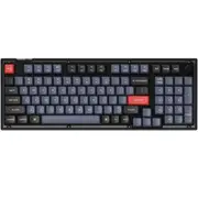 Keychron V5 96% Wired Mechanical Keyboard - Frosted Black(Translucent) Keychron K Pro Red Switches - 100 Key - Full Assembled - Knob - Hot-Swap - RGB Backlight - Normal Profile - QMK [V5-C1]