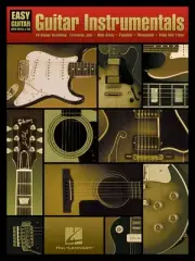 Guitar Instrumentals for Easy Solo Notes & Tab Rock Sheet Music Hal Leonard Book