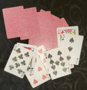 Single Swap Playing Cards Card Bee Poker No. 92 Cambric Finish Club Special Red