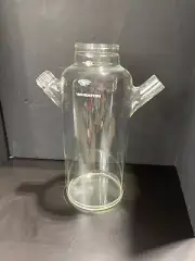 Wheaton Spinner Flask 4000 ml Double Sidearm Borosilicate Single Threaded Arm
