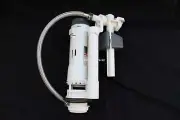Toilet Cistern Internals- Water Inlet & Outlet & Chrome Buttons