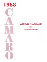 1968 68 CAMARO WIRING DIAGRAM MANUAL