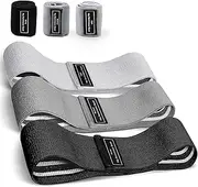 Resistance Bands Sets Portable Exercise Loops for Legs and Hip 3 Resistance Level Workout Weight Bands with Non-Slip Design Workout Flexbands for Home Gym Office Yoga