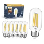 dimmable Tubular led Bulb, 6w e26 Bulb T45 T14,60 Watt Edison Vintage