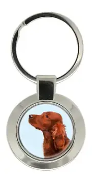 Irish Red Setter Key Ring