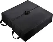 [valuehall] Umbrella Base Weight Bag 18 x 18 x 6 inches Square Detachable Sand Bags Weatherproof Sand Bag for Offset, Cantilever or Any Outdoor Patio Umbrella Stand-Up to 110 lbs V7059D