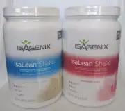Isagenix Vanilla & Strawberry Isalean Protein Shake Meal Replacement