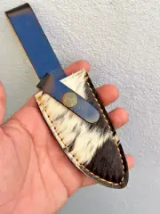 Handmade Leather knife sheath Fix Blade knife Case Loop Sheath Original Cow Skin