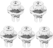 iplusmile 5pcs Wheel Lug Nuts for Vehicle Modification Nuts Easy Installation Lightweight Durable Design Enhance Your Car Appearance