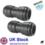 John Guest Push Speed Fit Water Pipe Fitting Connector 12mm Straight WS1204 x 2