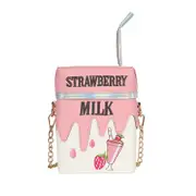 Nevenka Womens Cute Crossbody Bag Lemon Pattern Milk Box Purse Satchel