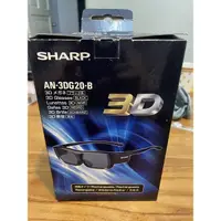 在飛比找蝦皮購物優惠-SHARP  AN-3DG20-B液晶電視專用 3D眼鏡