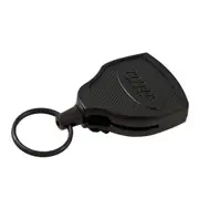 KEY-BAK SUPER48 Retractable Key Holder Standard Clip 1.2m Cord Black KBS48K