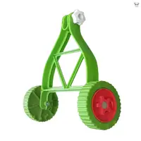 在飛比找蝦皮商城優惠-鋰電割草機省力輔助輪子 可安裝直徑25~28mm 綠色