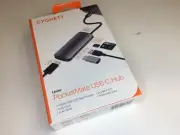 Cygnett Unite PocketMate USB-C Hub - (CY3317HUBC2) 1xSD 1xMicro SD 1x4K HDMI 2xU