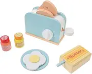 CIYODO 1 Set Play Toaster Simulation Kitchen Appliance for Lovely Bread Maker Role Play Set for Sensory Learning and Parent Interaction Great Birthday Present