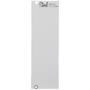 Stoel Music Systems 8 HP Blank Panel for Modular Eurorack, White