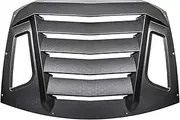 TML Rear Window Louver Compatible for Subaru 2013-2020 BRZ 2013-2016/Scion FR-S 2017-2020/Toyota GT86 ABS Window Sunshade Cover Matte Black