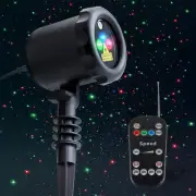 Laser Projector Lights Christmas Lights for Home Garden RED BLUE & GREEN Colour