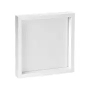 Nicola Spring 3D Box Photo Frame - 10" x 10" - White