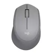 Logitech M330 Silent Wireless Mouse Grey Quiet Click Long Battery 18 Months