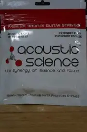 Acoustic Science Acoustic Guitar Strings Phosphur Bronze 12-52