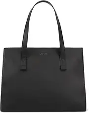 [Lloyd Baker] London – LALITAH Leather Tote Bag: Women's Timeless Modern Design in 100% Genuine Full Grain Leather with a Full Zip Closure