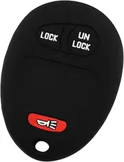KeyGuardz Keyless Entry Remote Car Key Fob Shell Cover Rubber Case for Hummer H3 Colorado Canyon L2C0007T