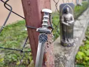 Svarog God kolovrat symbol Letter Opener,Pagan Slavic mythology sun wheel