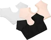 Happyyami 3pcs Underarm Sweat Pads Armpit Sweat Pads Women Underarm Sweat Pad Girls Armpit Pads for Yoga Sports