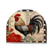 Retro Red Rooster Napkin Holder for Tables –Napkin Holders for Kitchen, Table...