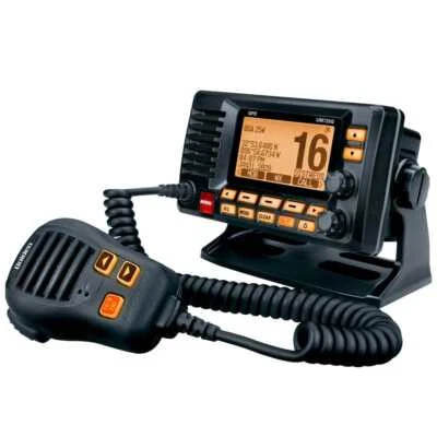 Uniden UM725 Black Fixed Mount VHF With Gps And Bluetooth #UM725GBTBK