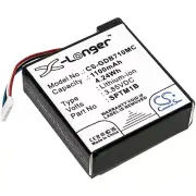 Battery for GoPro Hero 7 Silver White SPTM1B Auus MH45584 Camera CS-GDB710MC
