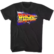 Welcome Back to The Future Logo Men's T Shirt