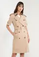 Short Sleeves Trench Coat (ik)