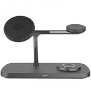 Proove Magnetic 3 in 1 Wireless MagSafe Charger , Genuine Proove Qi2 Magnetic Field Pro 3 in 1 Wireless MagSafe Charger