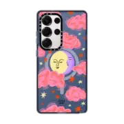 Galaxy S25 Ultra Impact Magnetic Case Cloudy Moon
