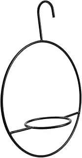 Wild Bird Feeders | Iron Hummingbird Feeder,Bee-Proof Leak-Proof Feeding Decoration, Metal Stand Hanger, Canary Perch for Backyard Garden Patio Window Deck Wildlife