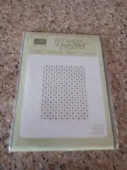 Stampin Up Happy Hearts Embossing Folder Valentines Love Big Shot Sealed
