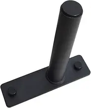 Perfeclan Weight Plate Holder Weight Bar Rack Space Saving Accessory Workout Fitness Modern Sturdy Barbell Holder Lifting Plate Storage