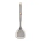 AU (Khaki)Silicone Slotted Spatula Stir Fry Multi Functional Silicone Turner For