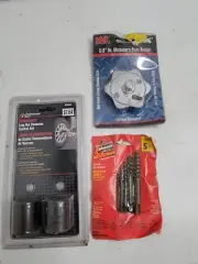 Hand Tool Lot Bundle Old Stock Screw Extractors Wheel Lug Removal Palm Ratchet