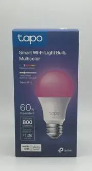 TP-Link Smart Wi-Fi LED Light Bulb A19 RGBW, Dimmable, Alexa Ready, Tapo L531E