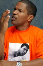 Jamie Foxx at Ray P/C, Jamie Foxx Kerry Washington Regina King Tay- Old Photo 4